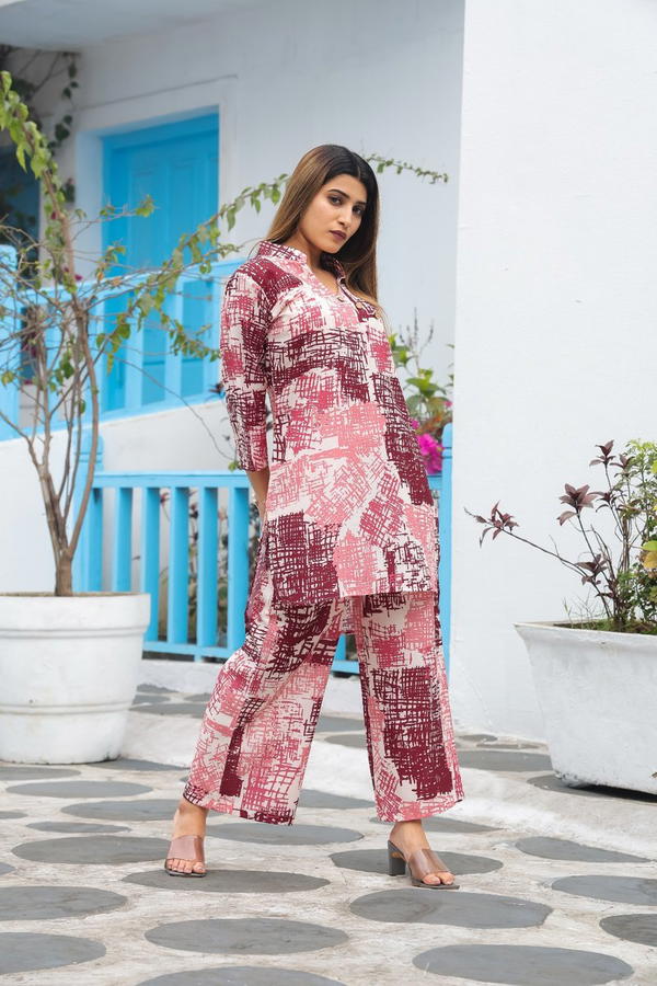 AAHVAN DESIGN ND CO-ORD SET 001 TO 005