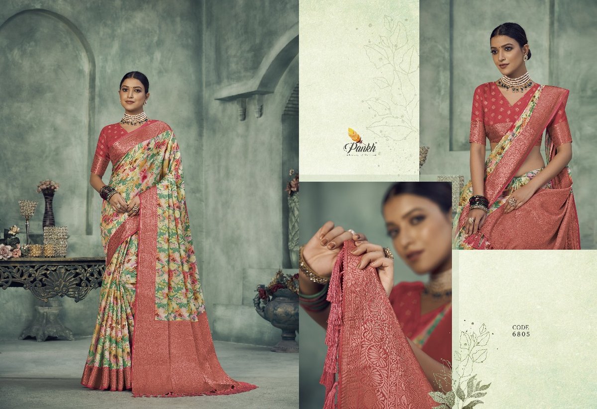 Pankh Creation Navyaa Silk 6801-6808 Series 5