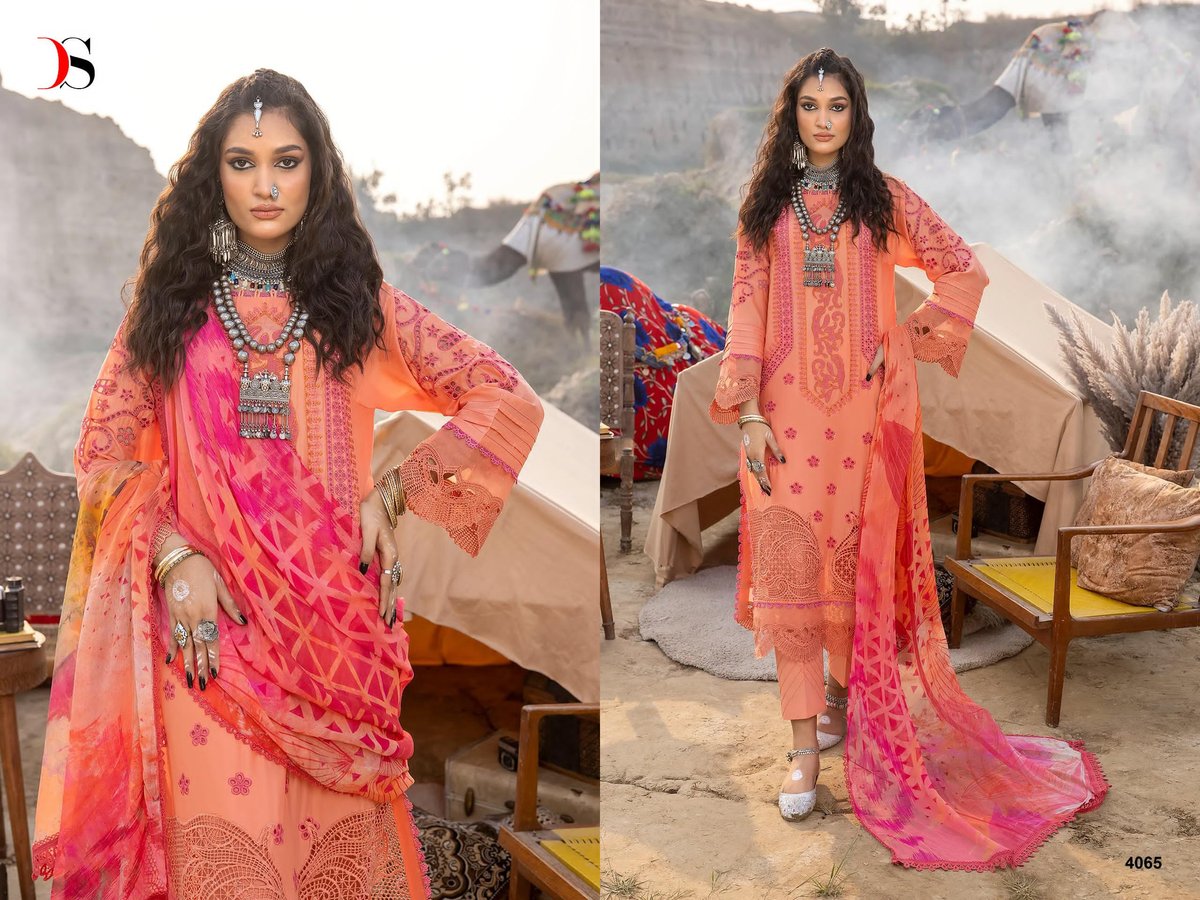 DEEPSY SUITS ADAN LIBAS LAWN 24 4061 TO 4066 5