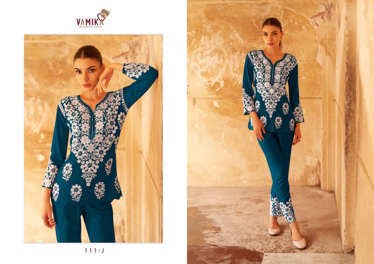VAMIKA VERONICA VOL-2 GOLD 111-F TO 111-J 5
