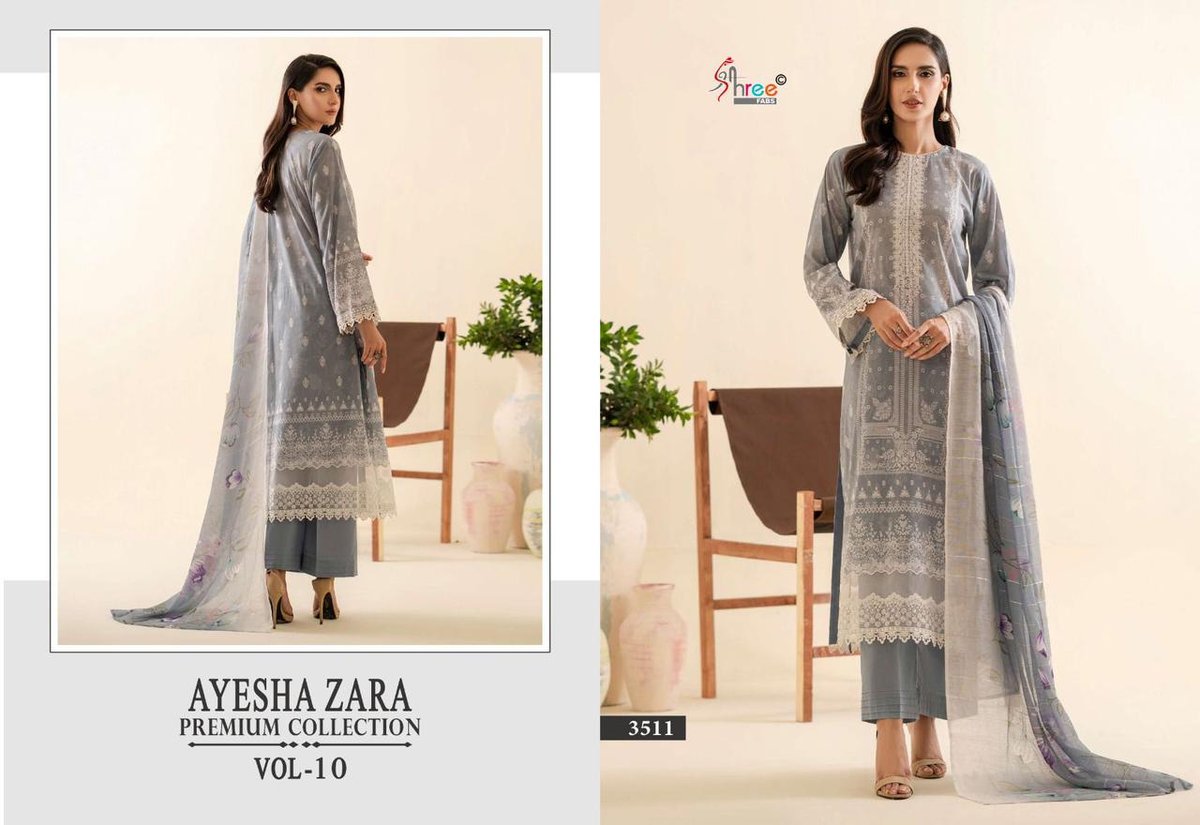 SHREE FAB AYESHA PREMIUM COLLECTION VOL-10 3506 TO 3511 6