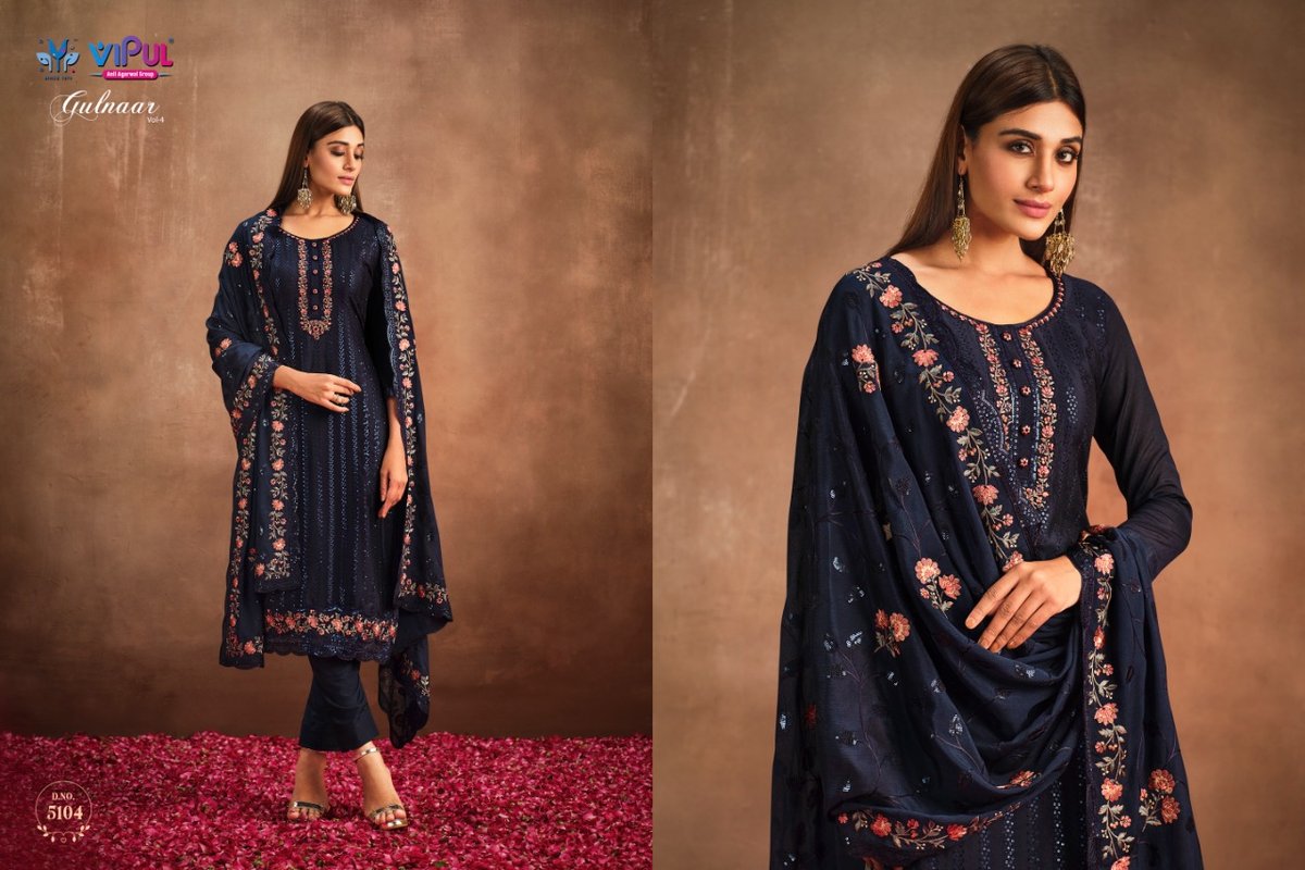 Vipul Fashion Gulnaar Vol-4 5101-5106 Series 4