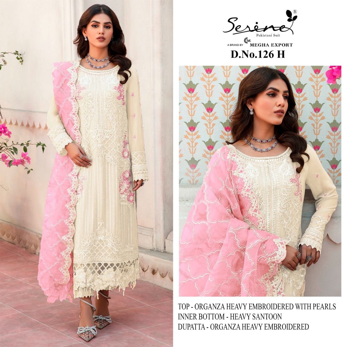 Serine Pakistani Suit S-126 New Colors 4