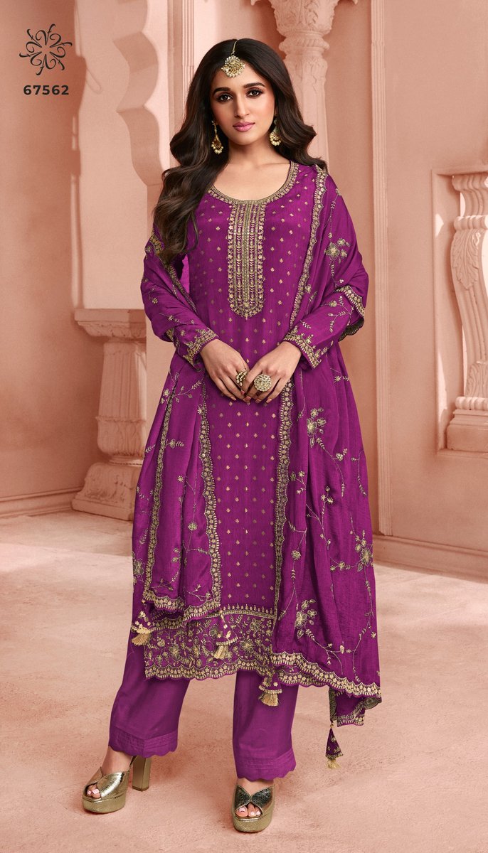 VINAY FASHION KULEESH SWARNAA COLOURPLUS 67561 TO 67566 2