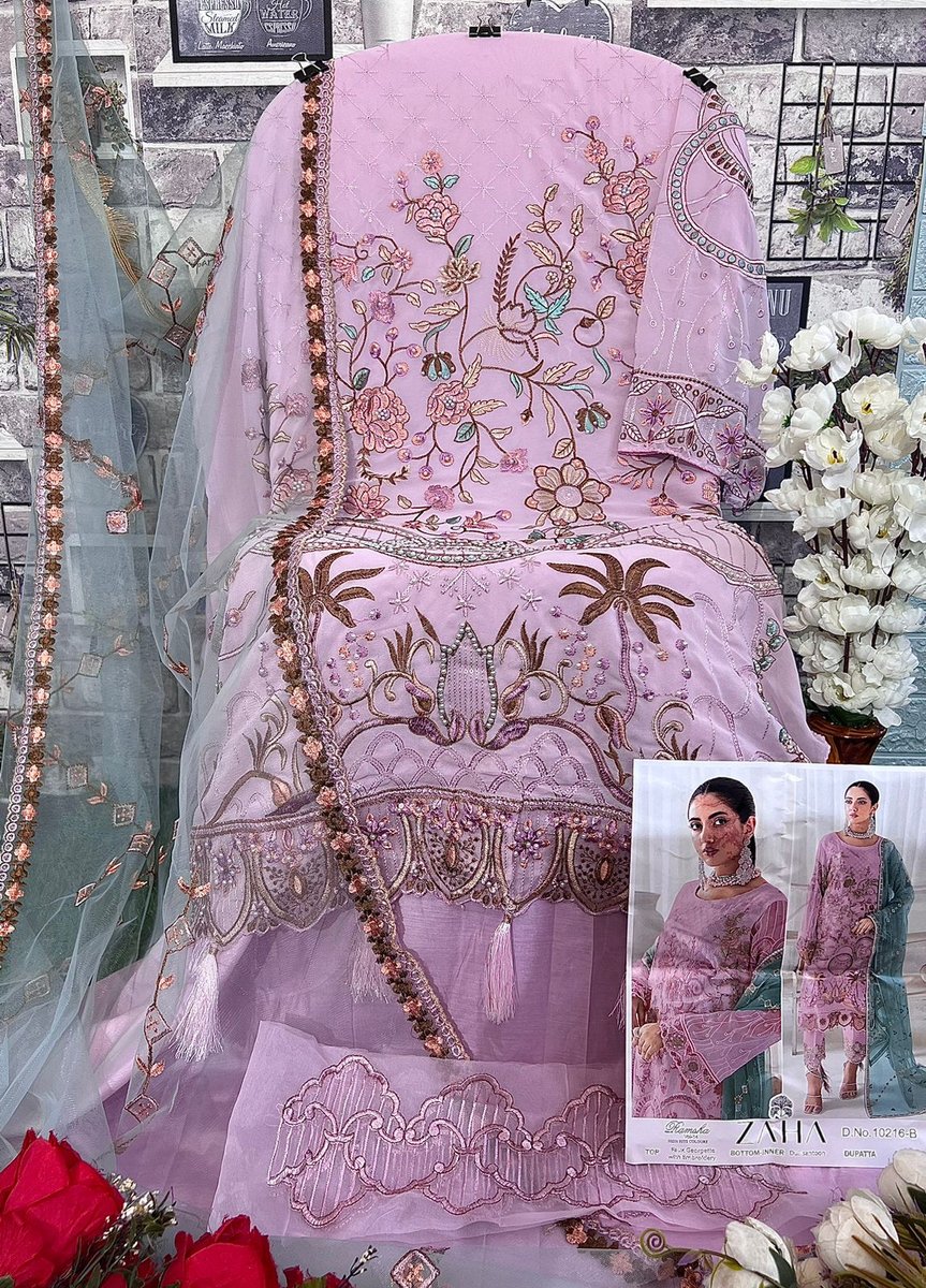 Zaha Ramsha Vol-14 10216 Colors 4