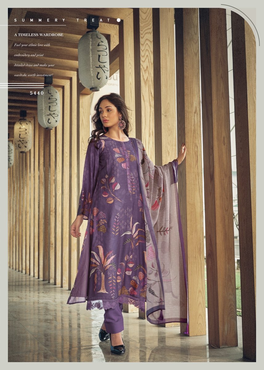 PRM TRENDZ THE SUMMER BLOOM 5433 TO 5440 8