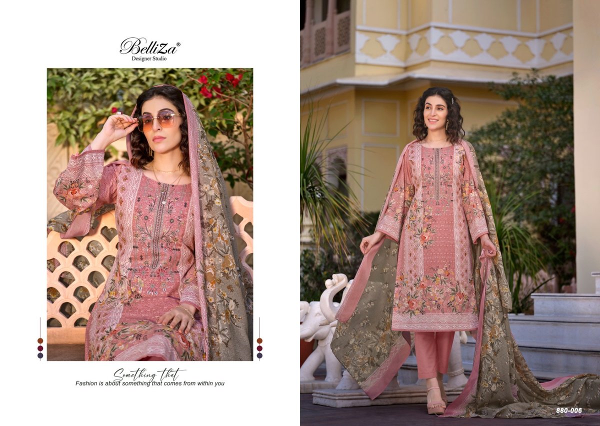 BELLIZA DESIGNER NAIRA VOL-34 880-001 TO 880-010 6
