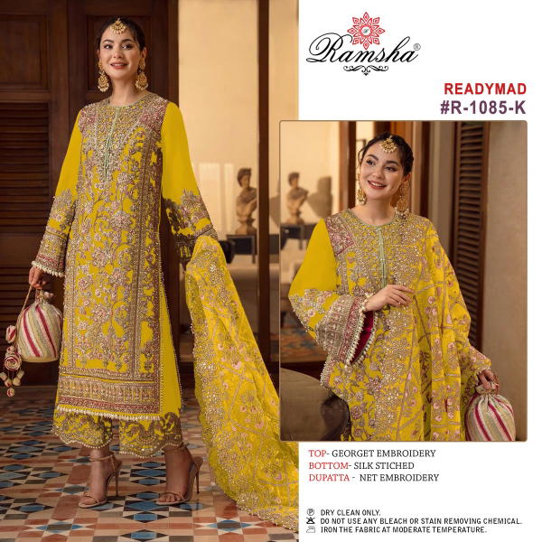 RAMSHA SUIT READYMADE R-1085-K TO R-1085-N