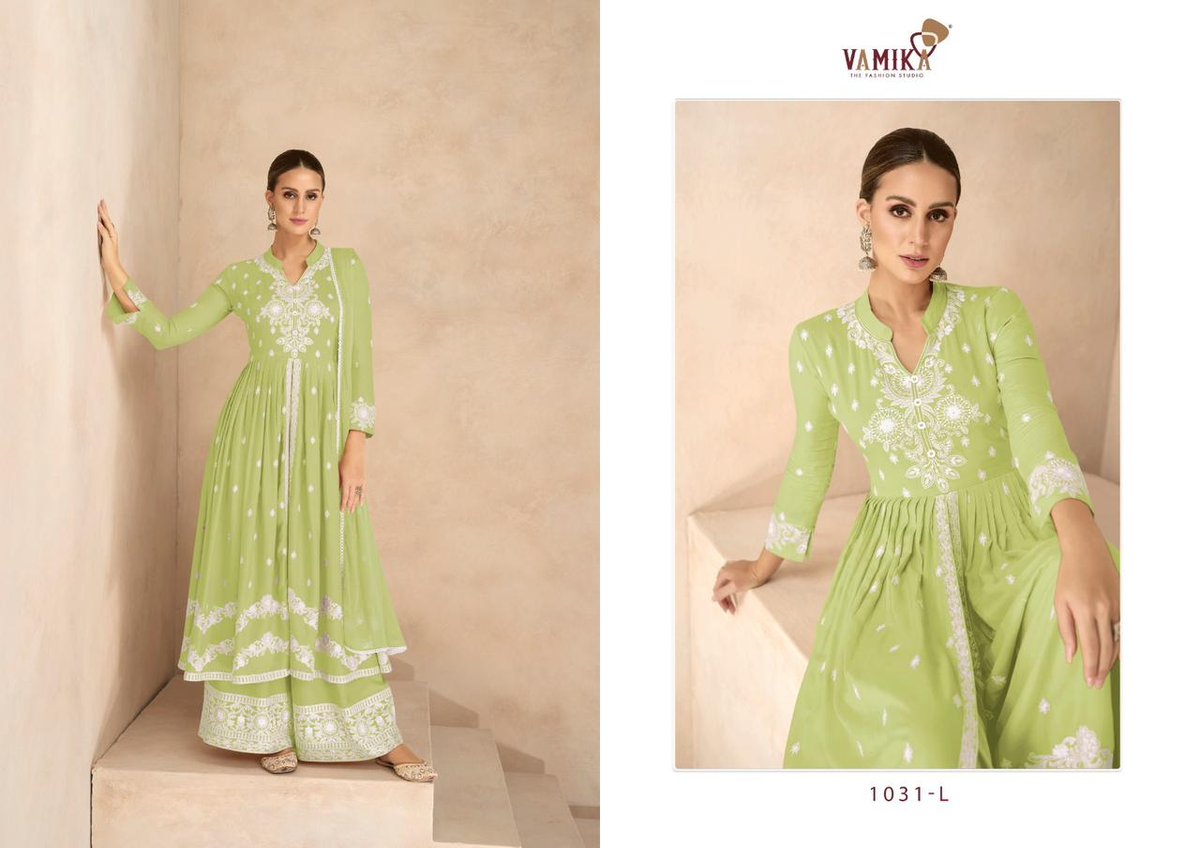 VAMIKA LAKHNAVI VOL-6-GOLD 1031-K TO 1031-O 2