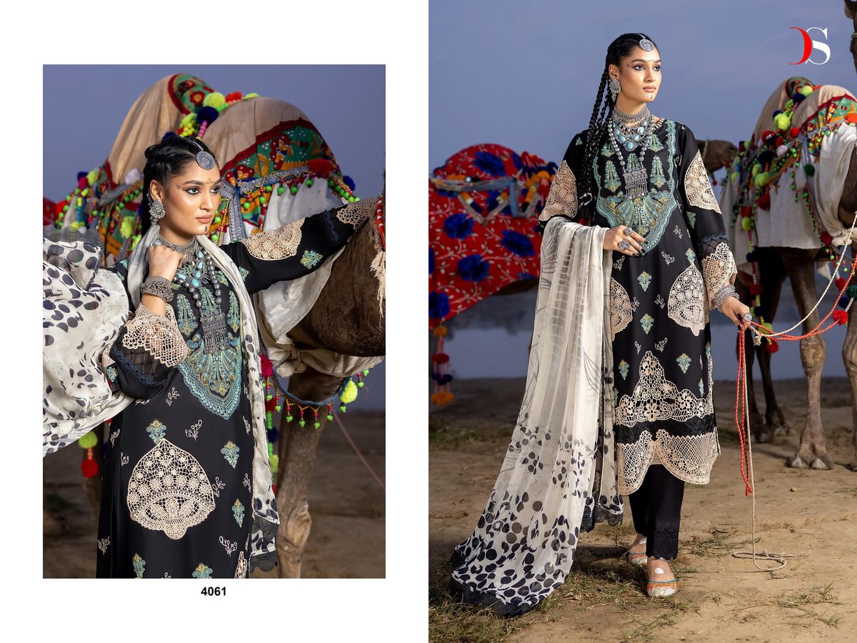 DEEPSY SUITS ADAN LIBAS LAWN 24 4061 TO 4066 1
