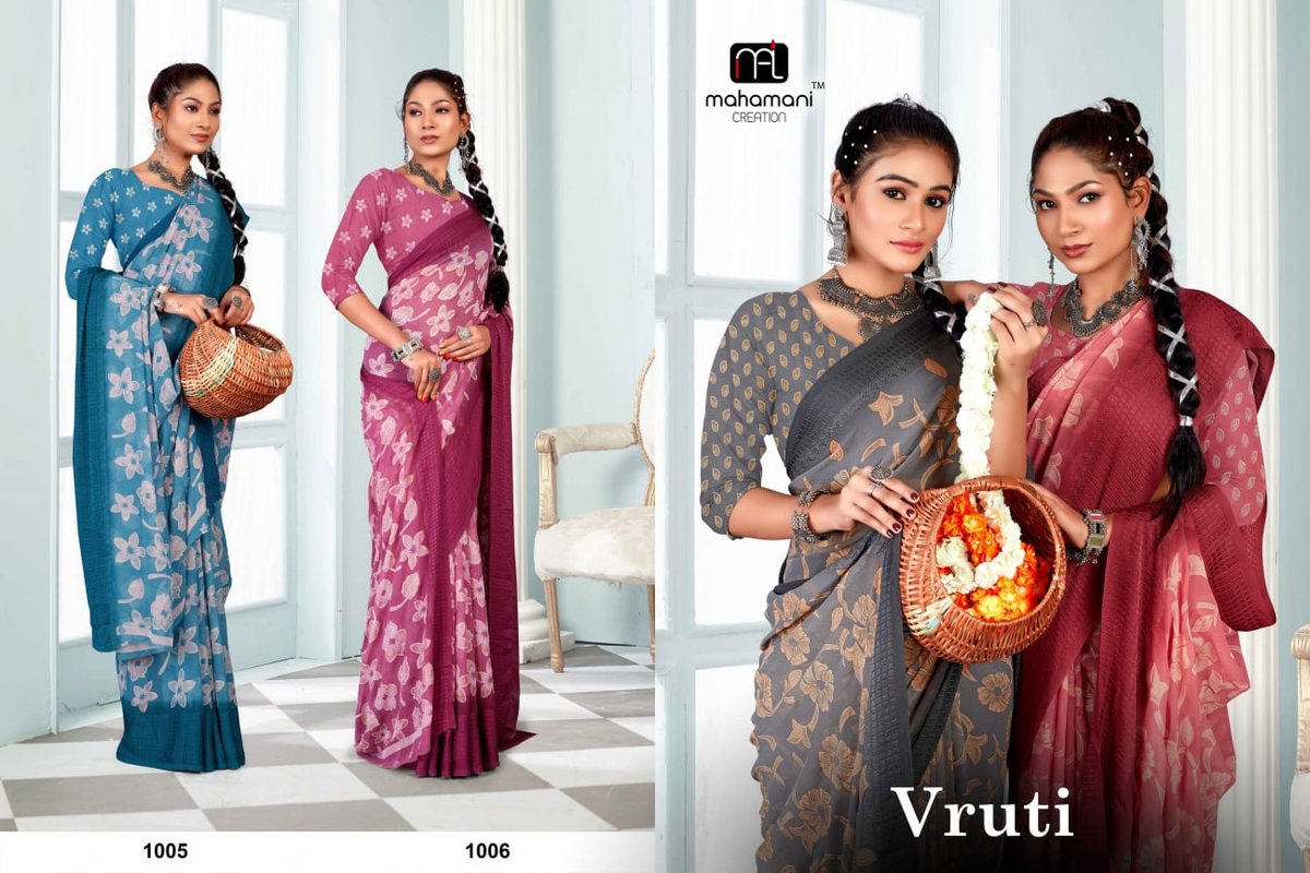 MAHAMANI CREATION VRUTI 1001 TO 1006 8