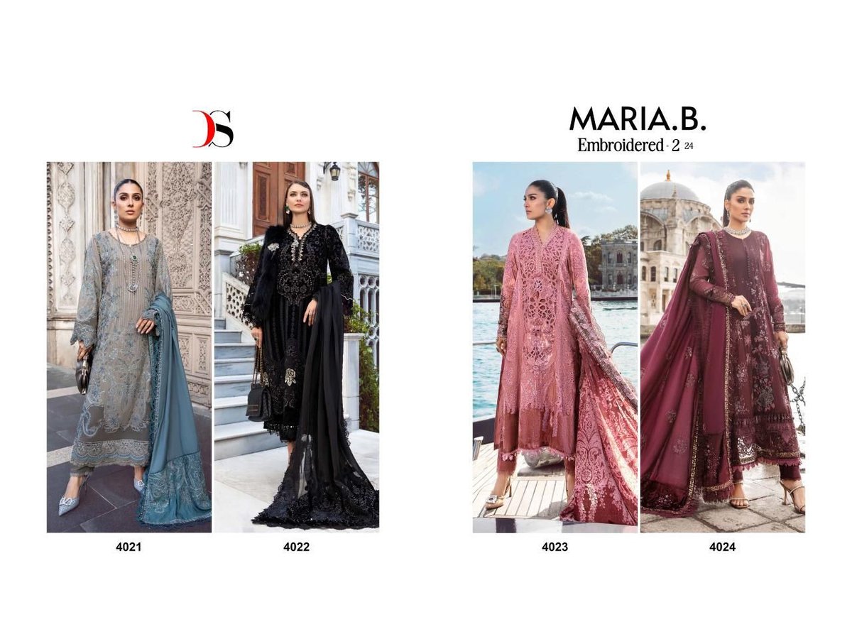 DEEPSY SUITS MARIA B 4021 TO 4024 5
