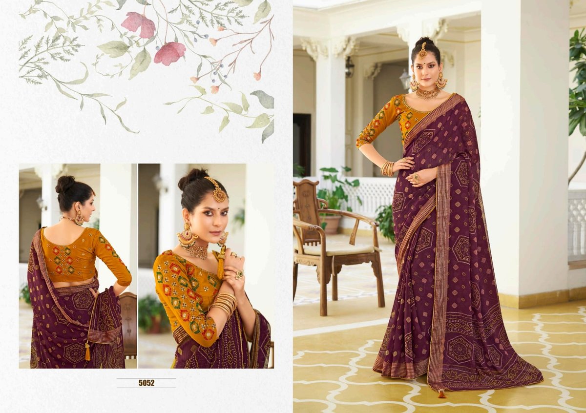 5D DESIGNER VISHALA 5047 TO 5052 6