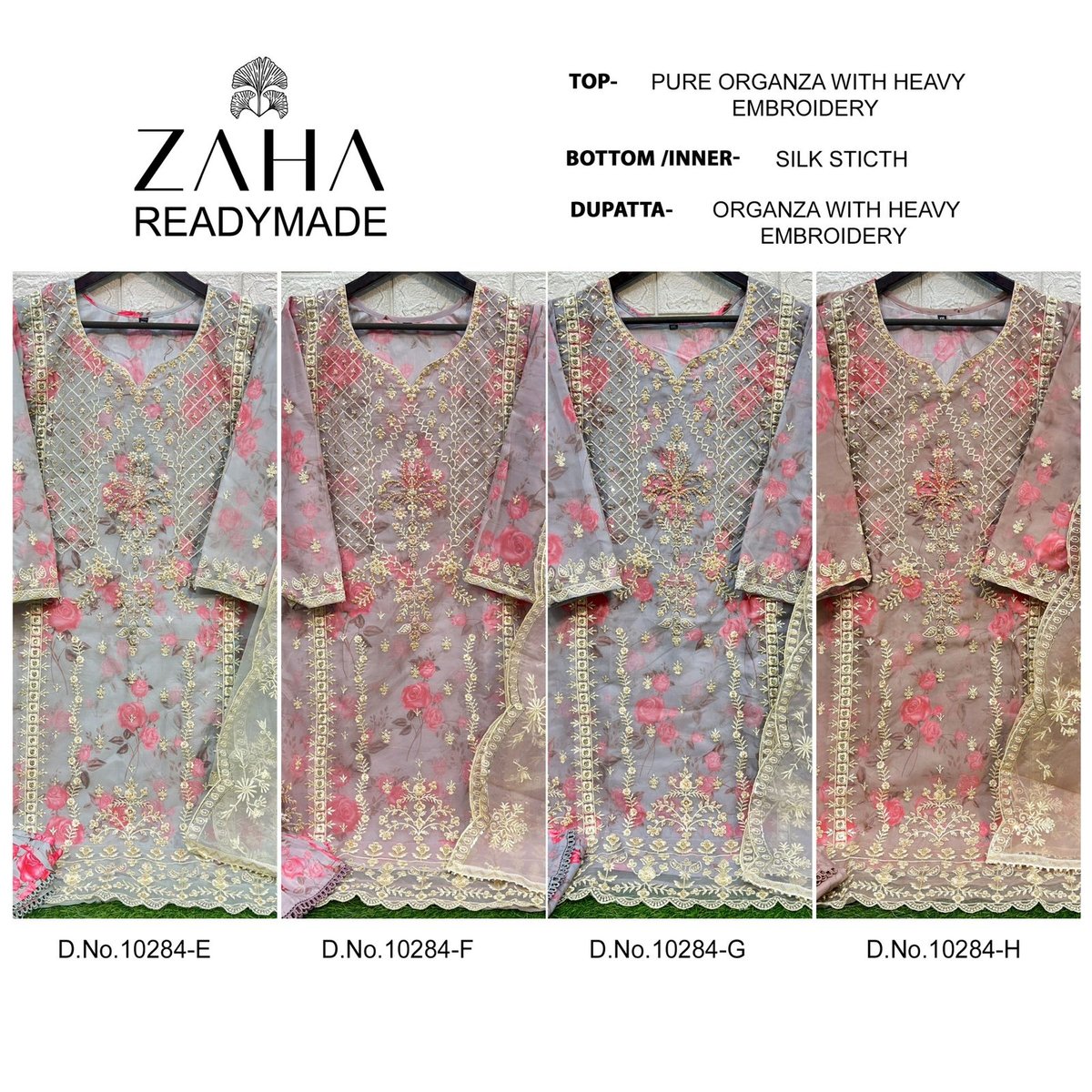 ZAHA READY MADE COLLECTION 10284-E TO 10284-H 5