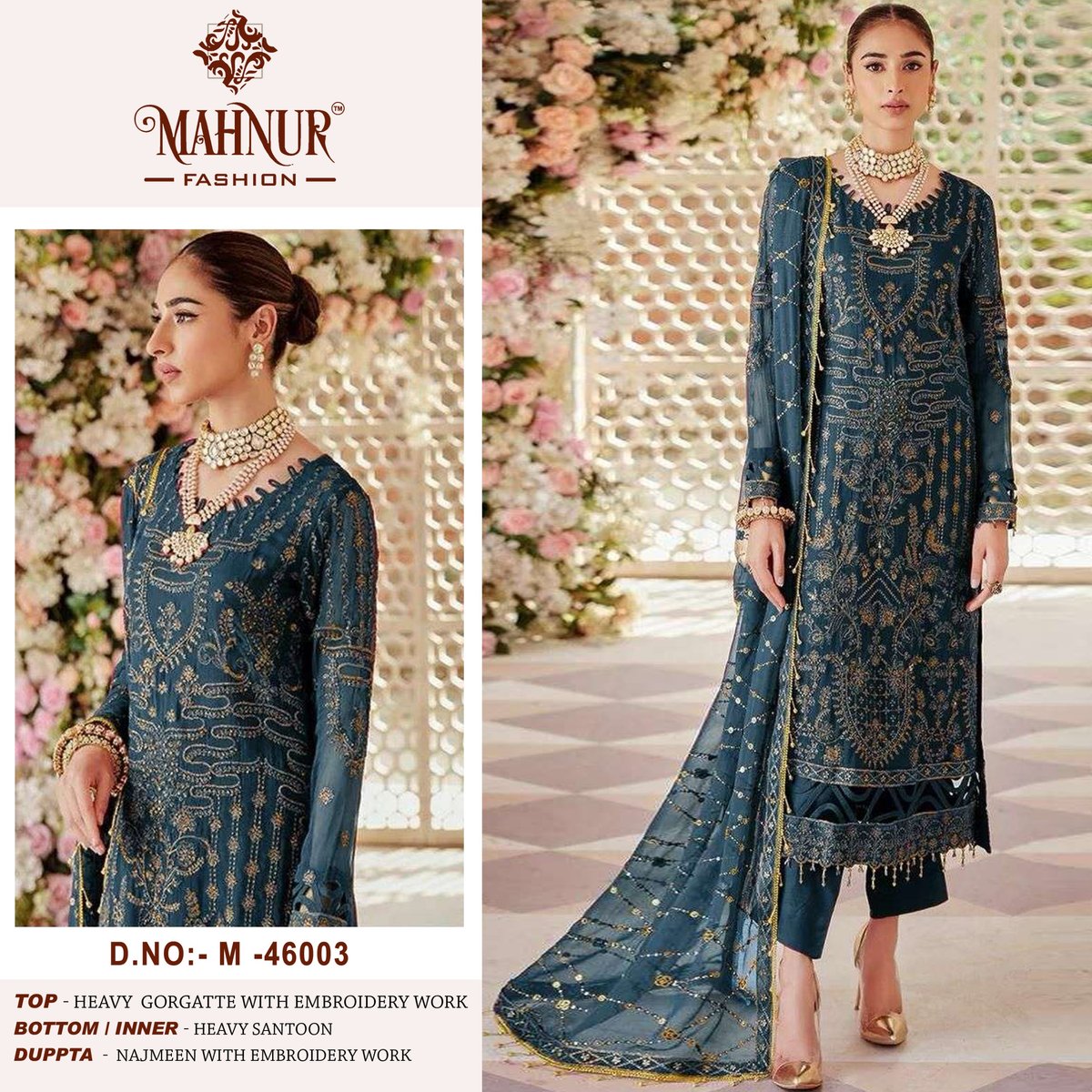 MAHNUR FASHION MAHNUR VOL-46 46001 TO 46003 3