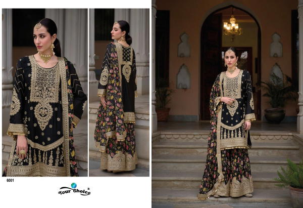 YOUR CHOICE SADAF GOLD 6001 TO 6005