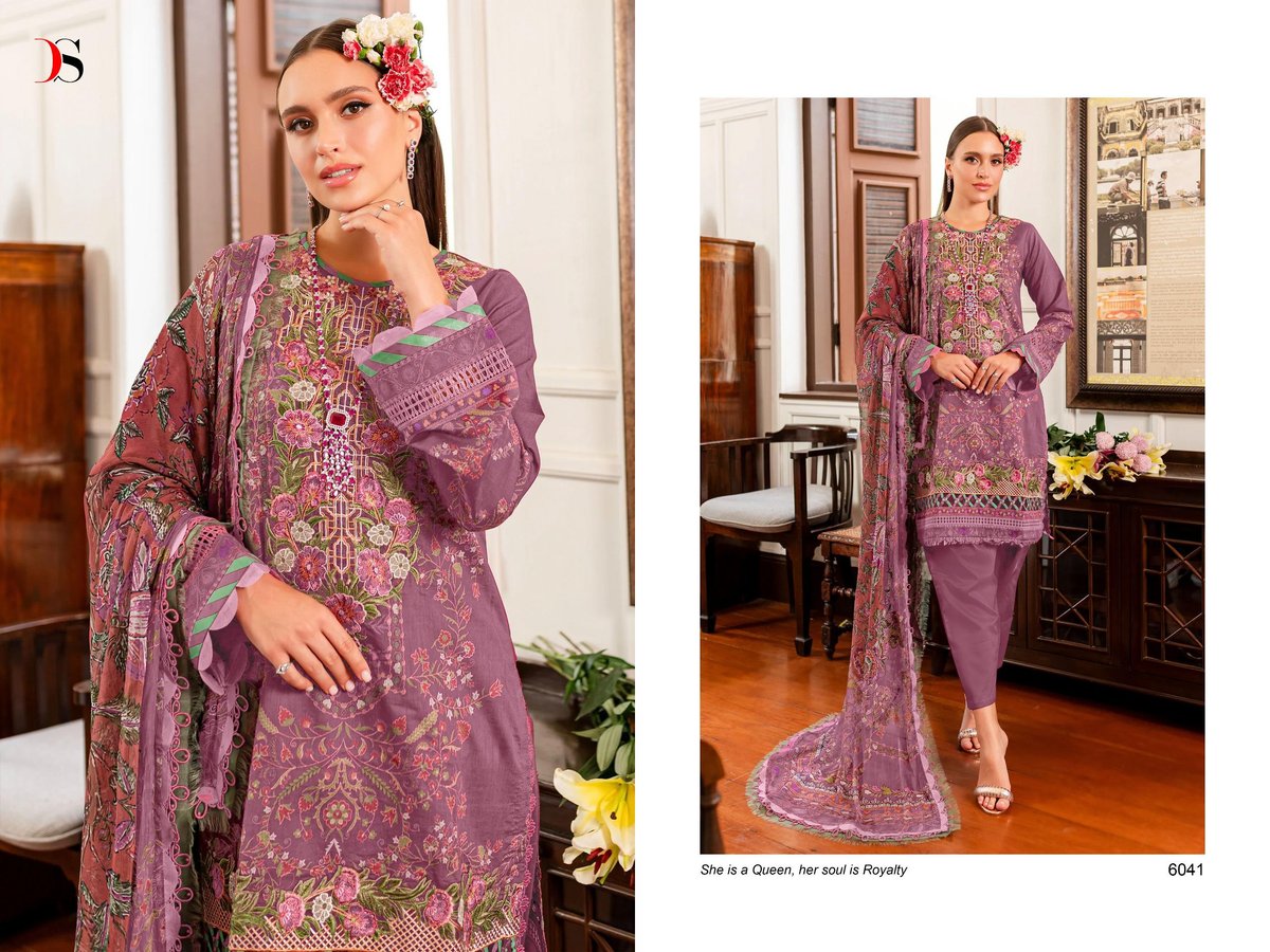 DEEPSY SUITS FIRDOUS QUEEN'S COURT - 7 6041 TO 6048 1