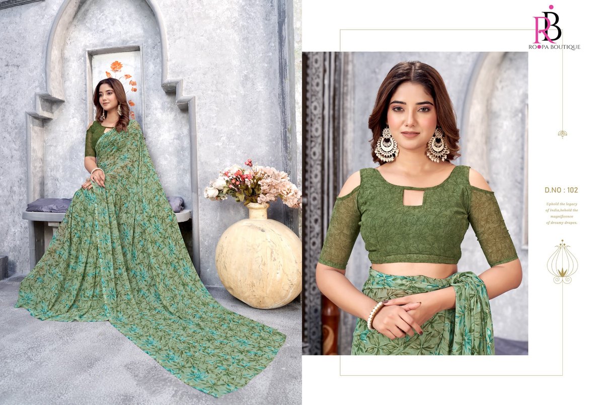 ROOPA BOUTIQUE ZEEYA RADHIKA VOL-1 101 TO 104 2