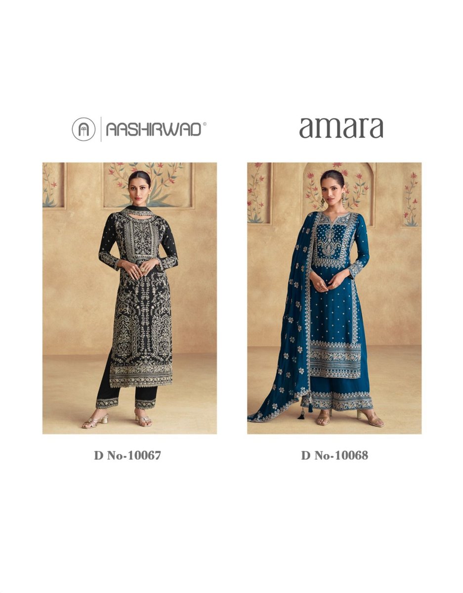 AASHIRWAD CREATION AMARA 10067-10068 3
