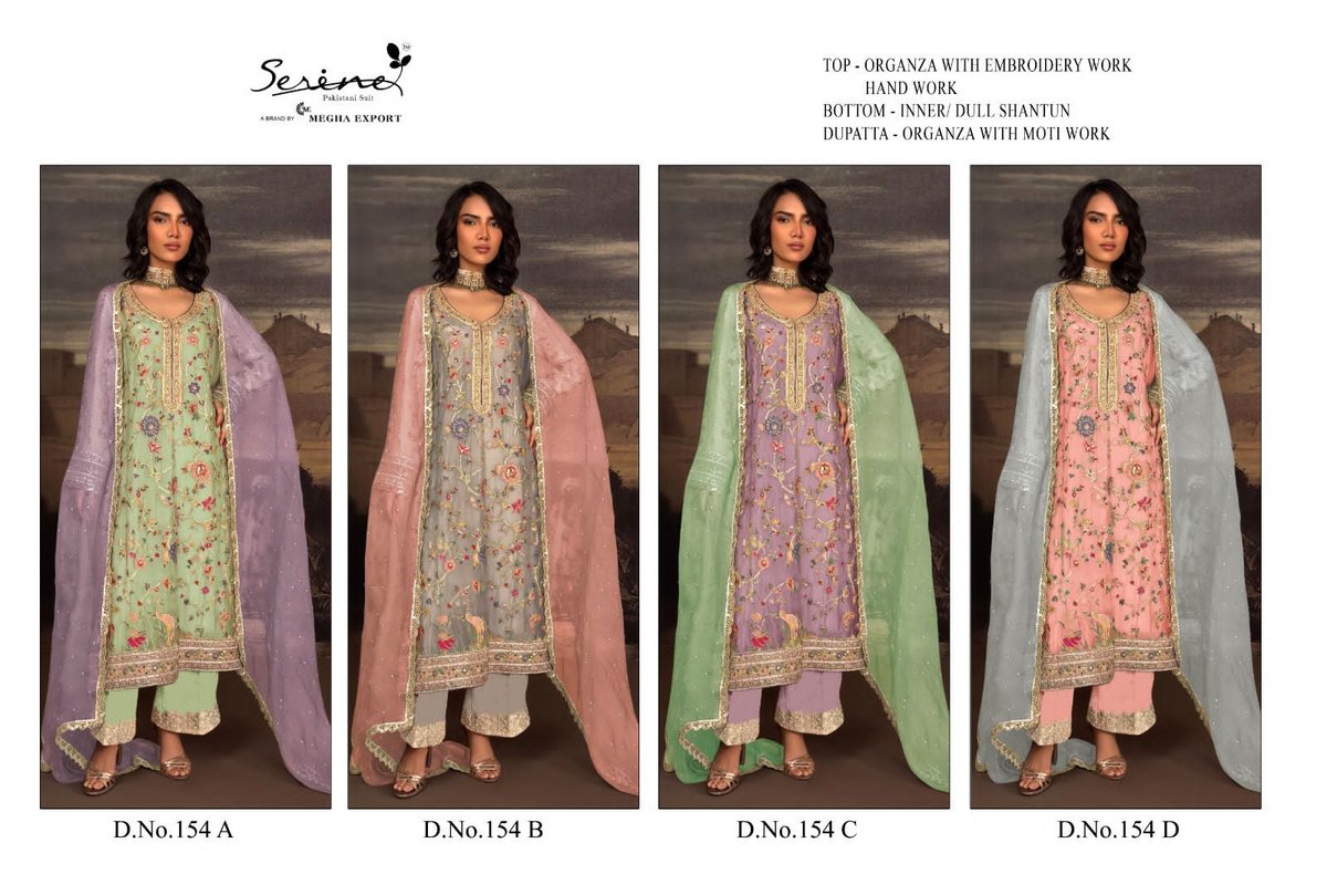 Serine Pakistani Suit 154 Colors 5