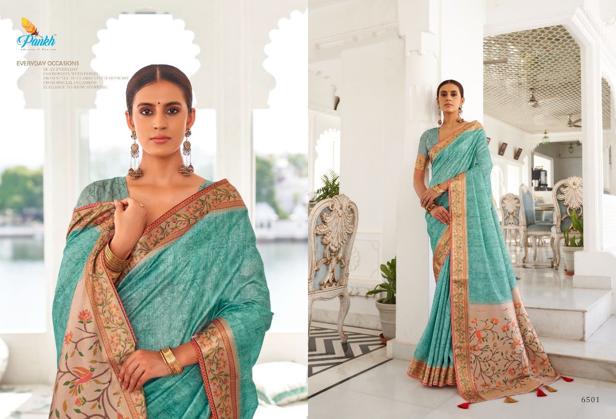 Pankh Creation Surkh 6501-6508 Series 1