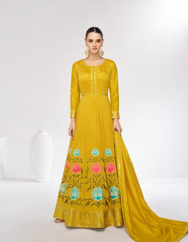 AASHIRWAD CREATION MARIGOLD 9978 TO 9979