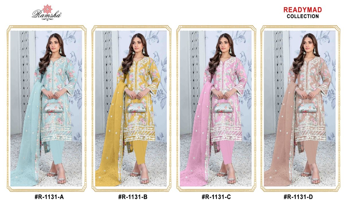 RAMSHA SUIT READYMADE R-1131-A TO R-1131-D 5