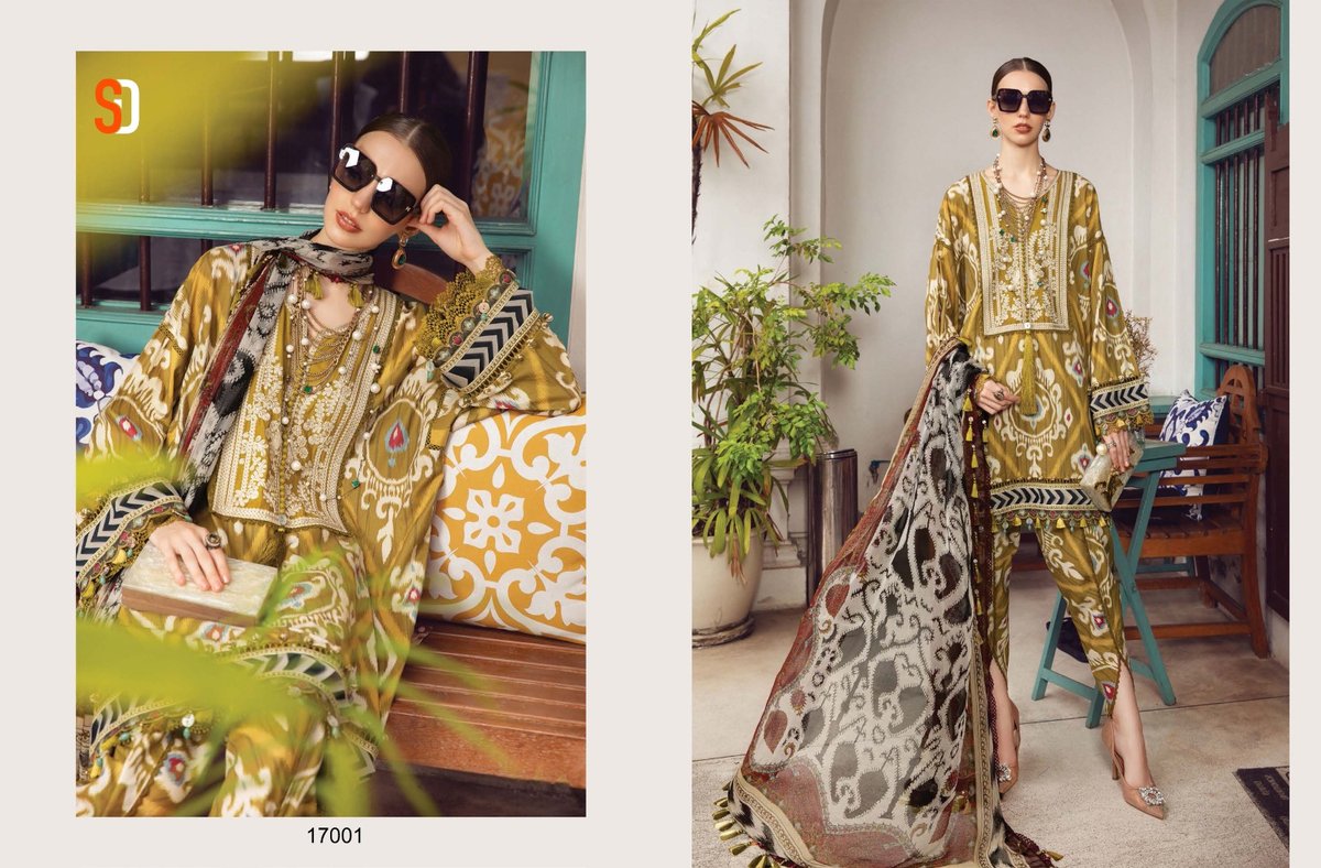 Shraddha Designer M Print Vol-17 17001-17004 Series 1
