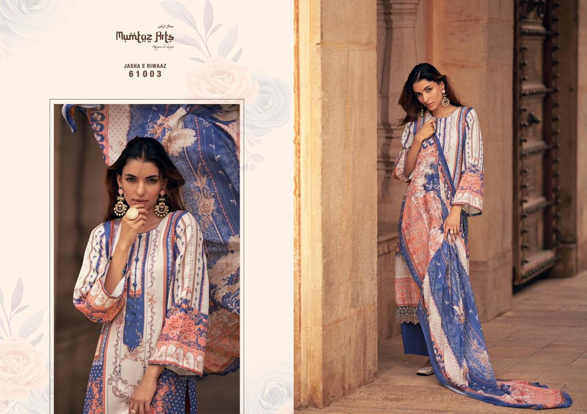 Mumtaz Arts Jashn E Riwaaz 61001-61004 Series 3