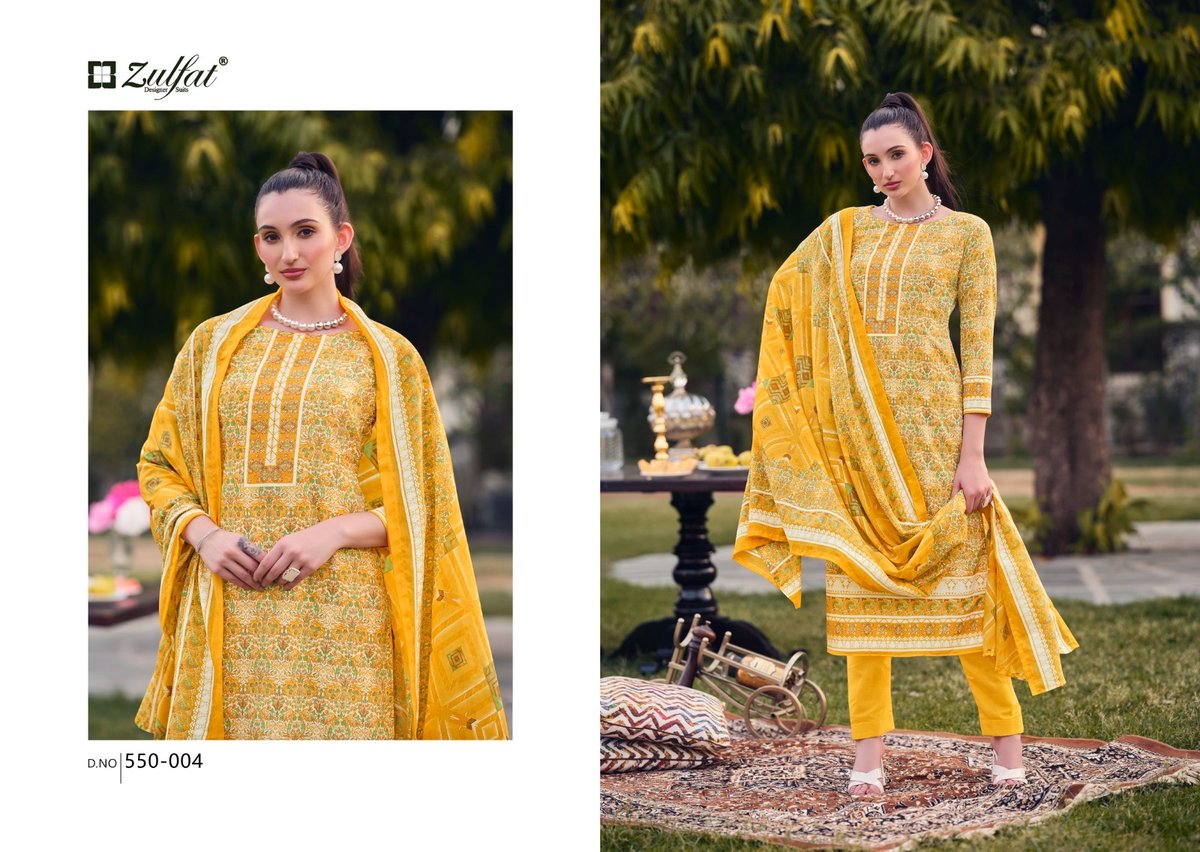 ZULFAT DESIGNER HAKOBA 550-001 TO 550-008 4