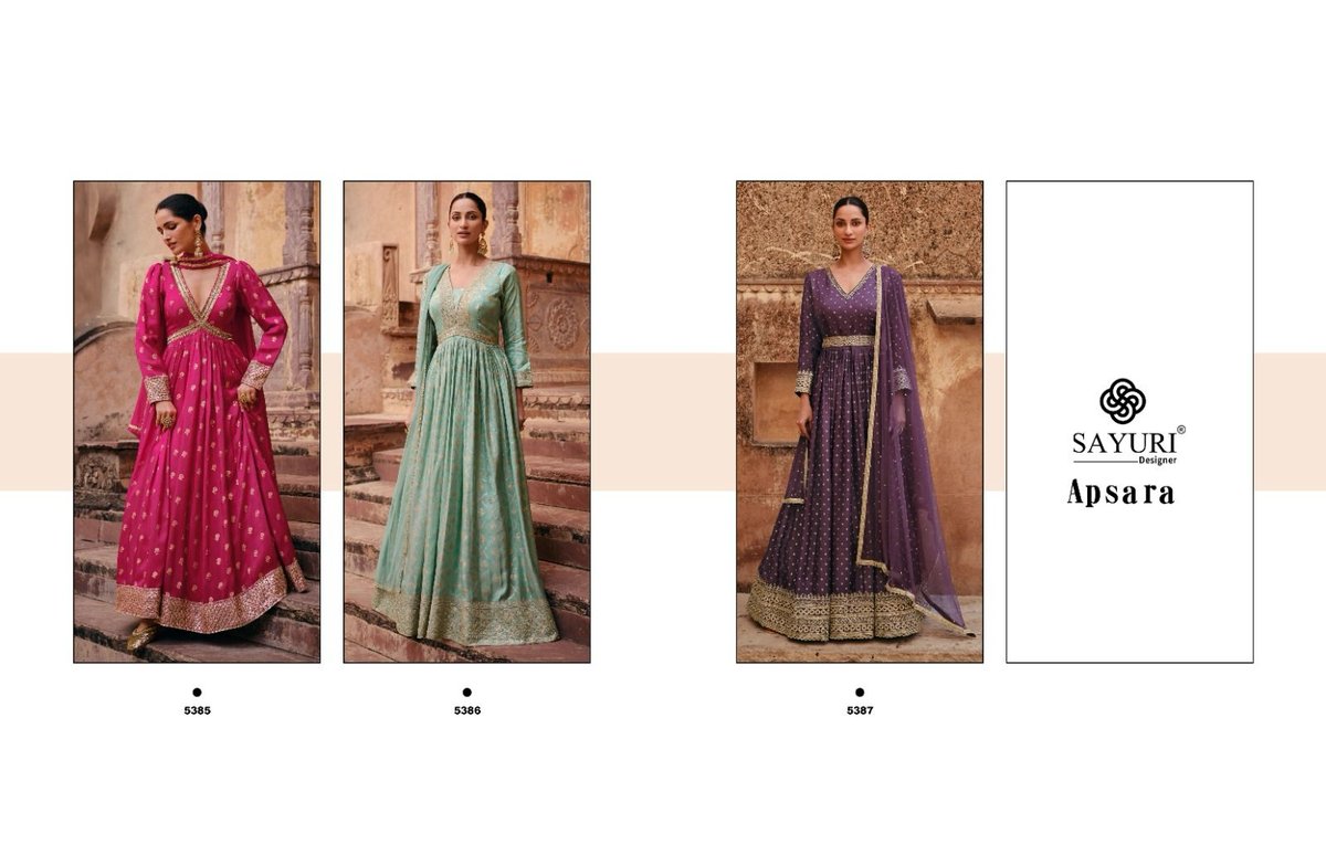 SAYURI DESIGNER APSARA 5385-5387 SERIES 4