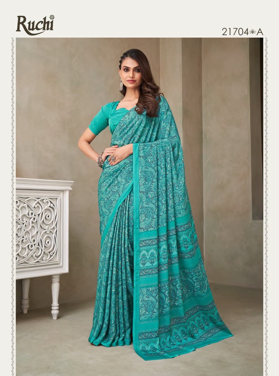 Ruchi Saree Vivanta Silk 18th Edition 21701-21706 Series 7
