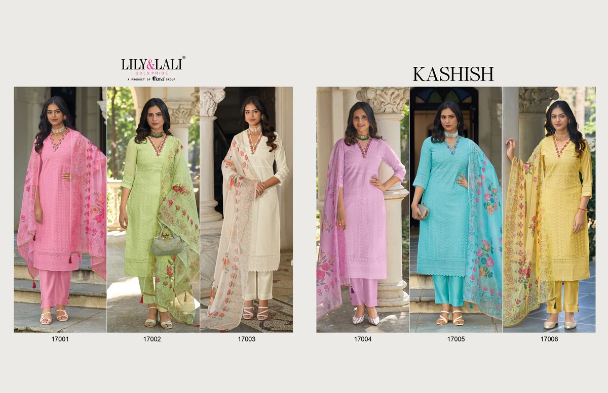 LILY & LALI KASHISH 17001 TO 17006 7