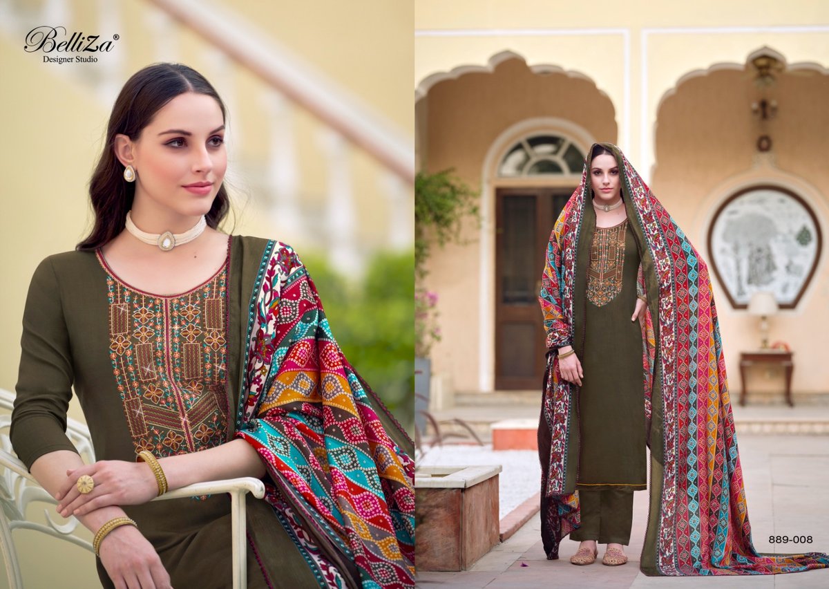 BELLIZA DESIGNER LOVINA VOL-3 889-001 TO 889-008 8