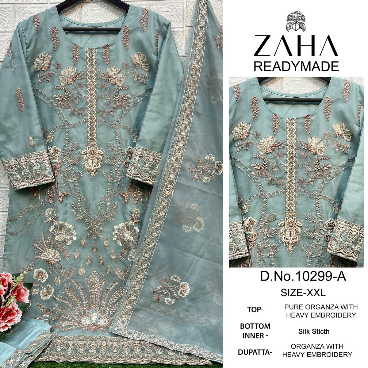 ZAHA READYMADE COLLECTION 10299-A TO 10299-D 1