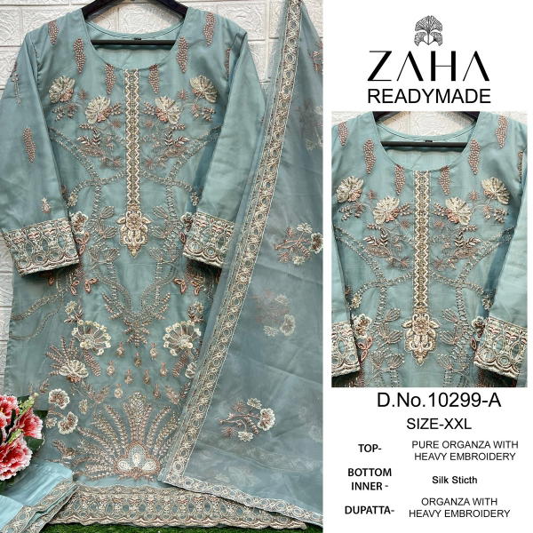 ZAHA READYMADE COLLECTION 10299-A TO 10299-D