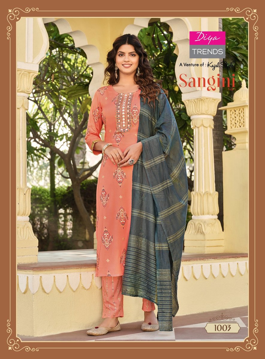 DIYA TRENDZ SANGINI VOL-1 1001 TO 1010 3