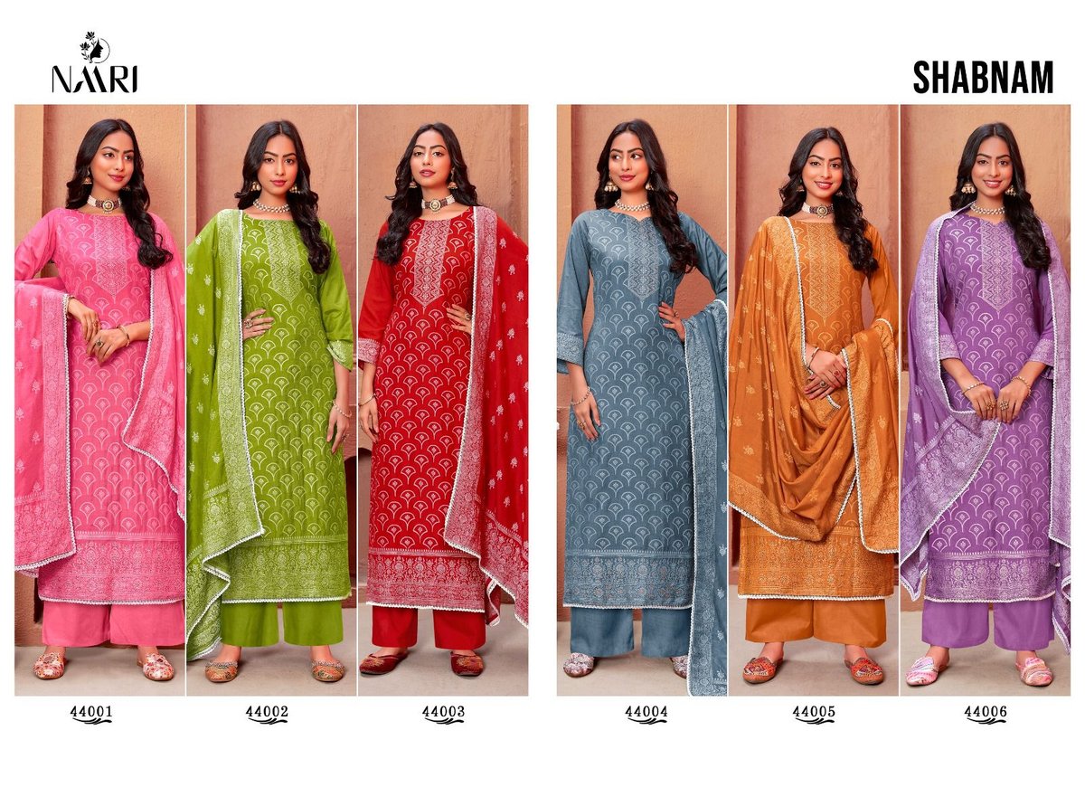 Naari Shabnam 44001-44006 Series 7
