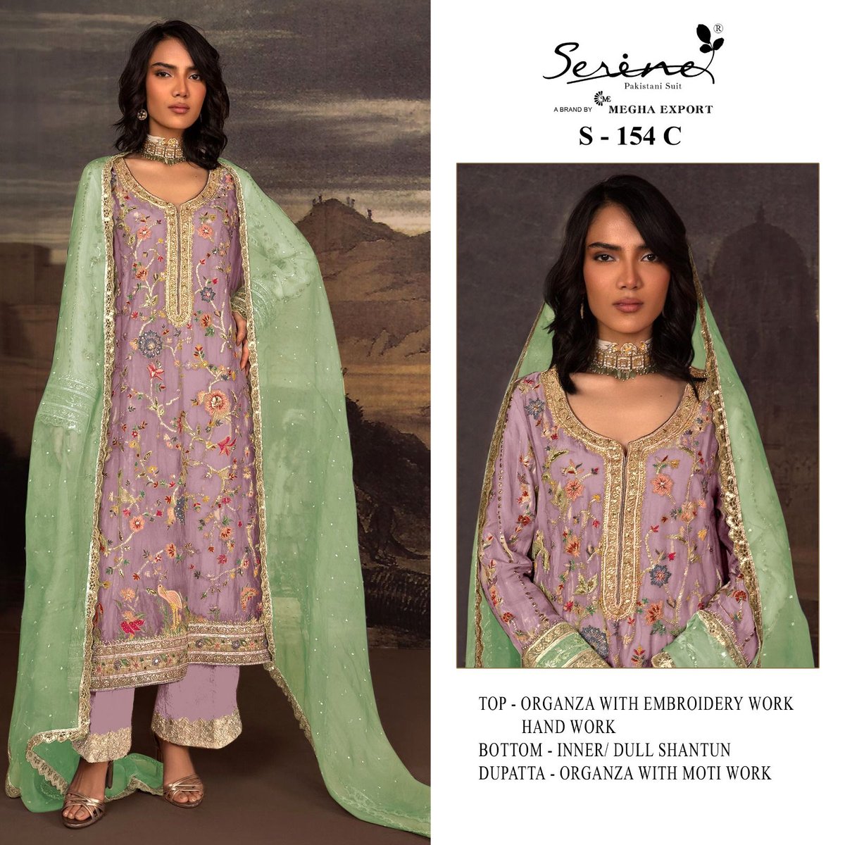 Serine Pakistani Suit 154 Colors 3