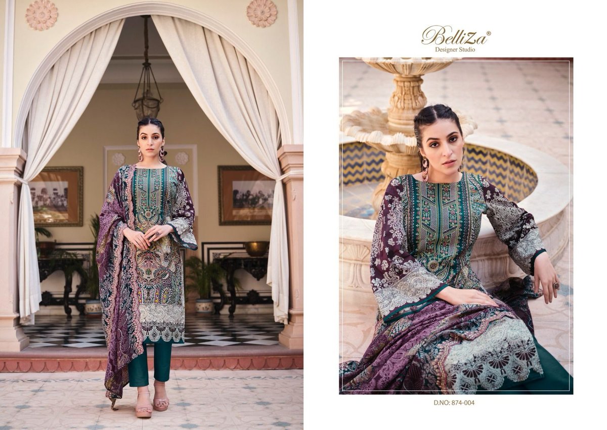 BELLIZA GUZARISH VOL 2  874-001 TO 874-008 SERIES 4