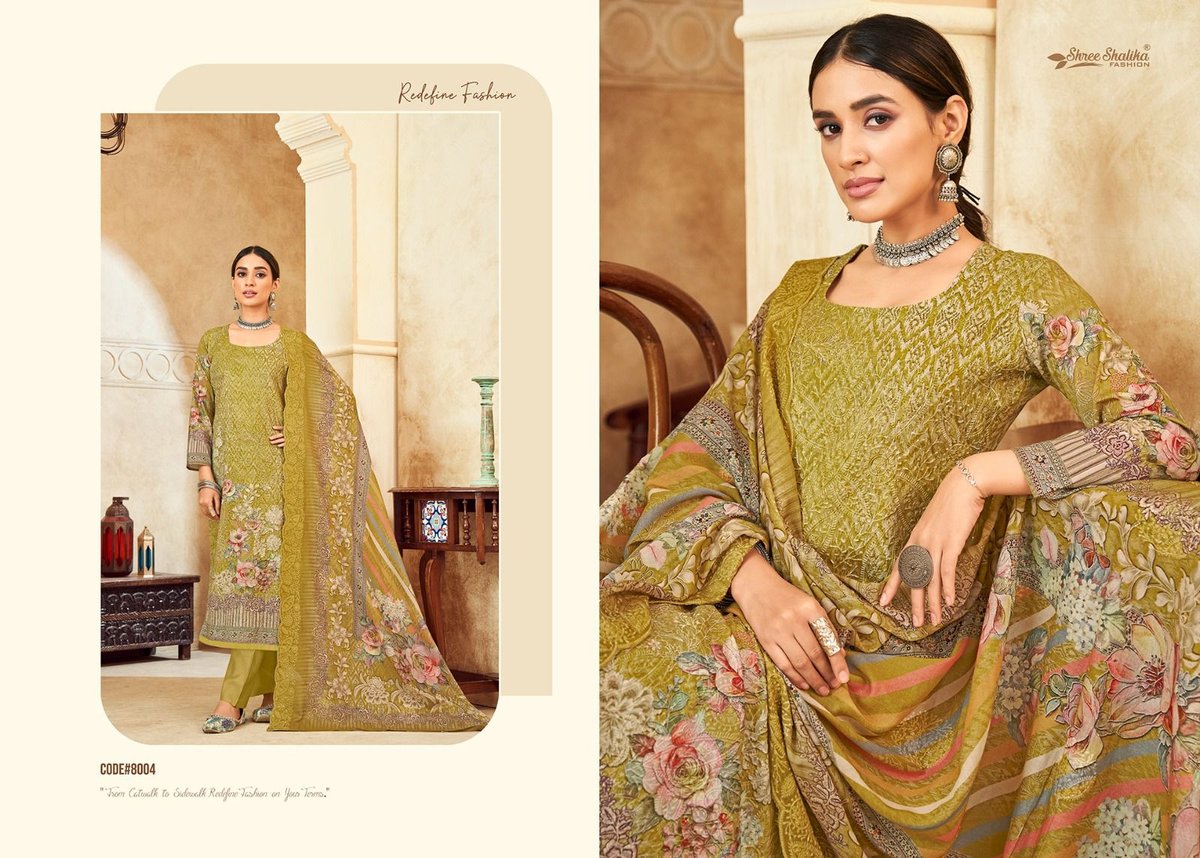 SHREE SHALIKA FASHION MANNAT VOL-8 8001 TO 8006 4