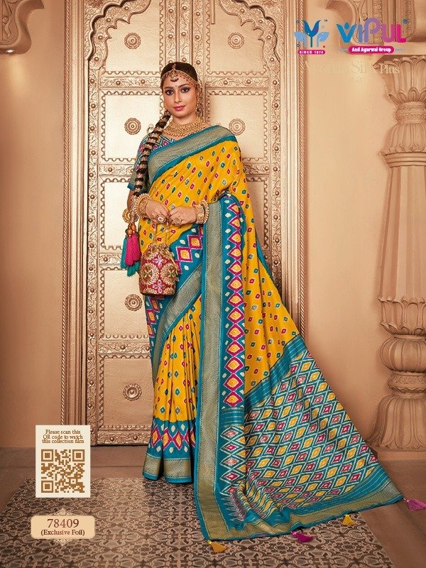 VIPUL AROMA SILK PLUS VOL-3 SERIES 78408 TO 78419 2
