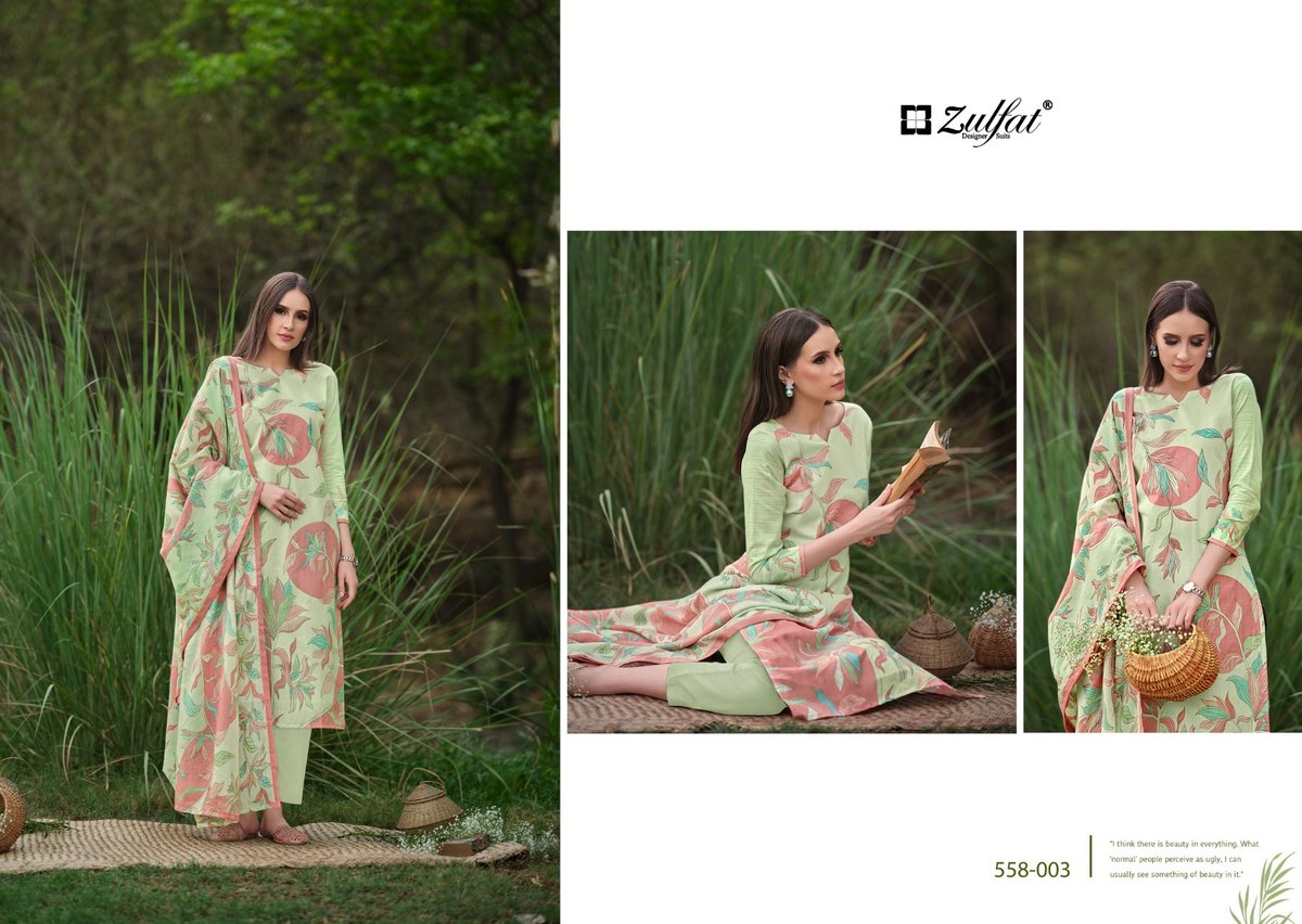 ZULFAT DESIGNER HAKOBA VOL-2 558-001 TO 558-008 3