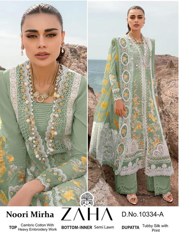 ZAHA NOORI MIRHA 10334-A TO 10334-D