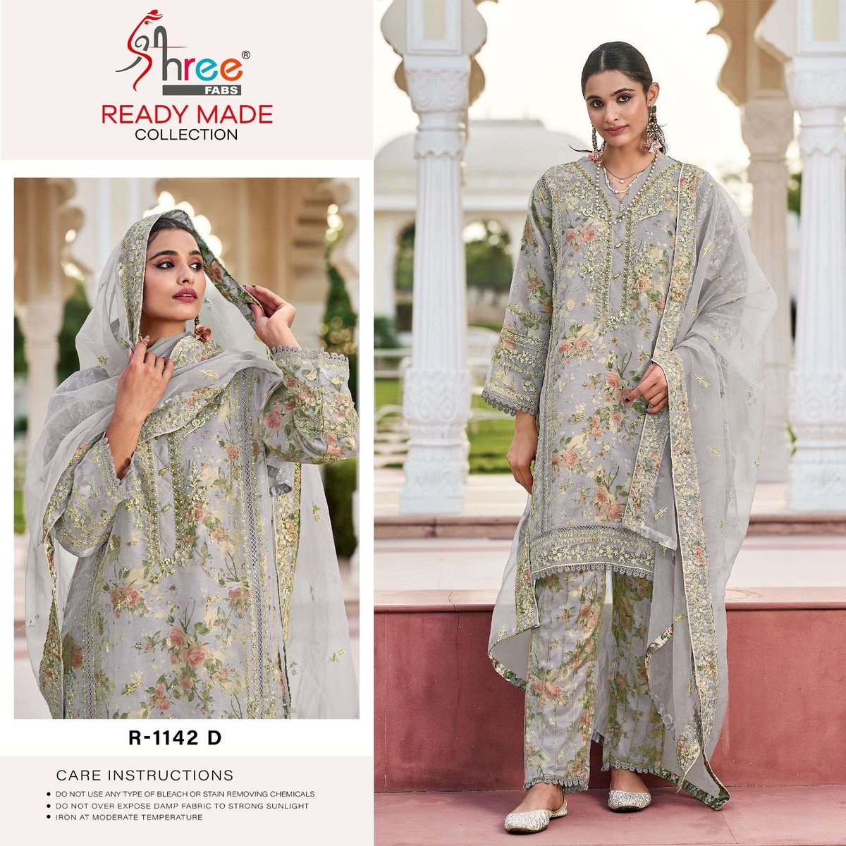 Shree Fab Ready Made Collection R-1142 Colors 4