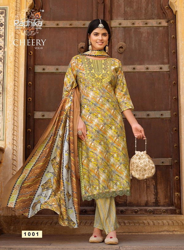 Radhika Lifestyle Cheery Vol-1 1001-1005 Series