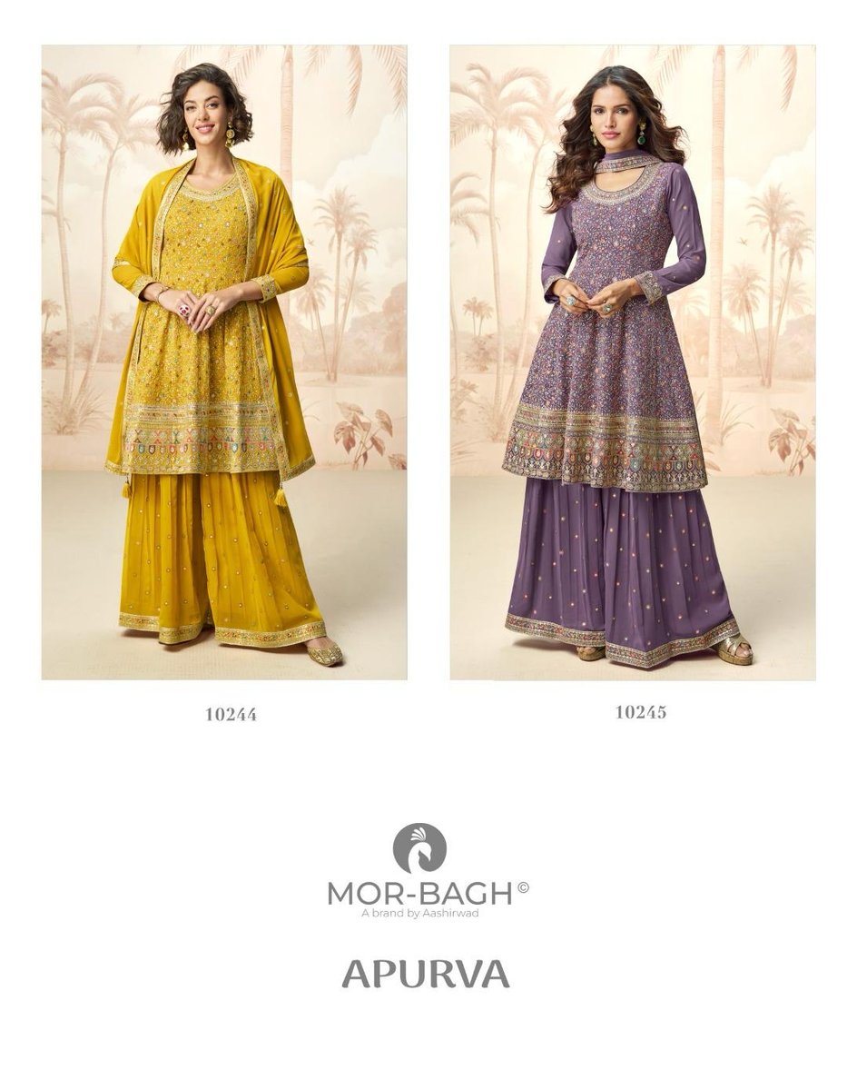 AASHIRWAD CREATION APURVA 10244-10245 3