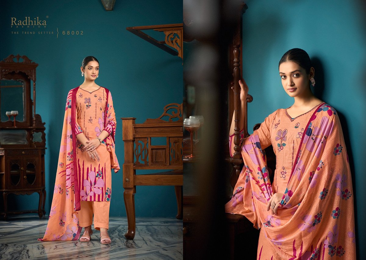 RADHIKA FASHION AZARA MEERA 68001 TO 68008 2