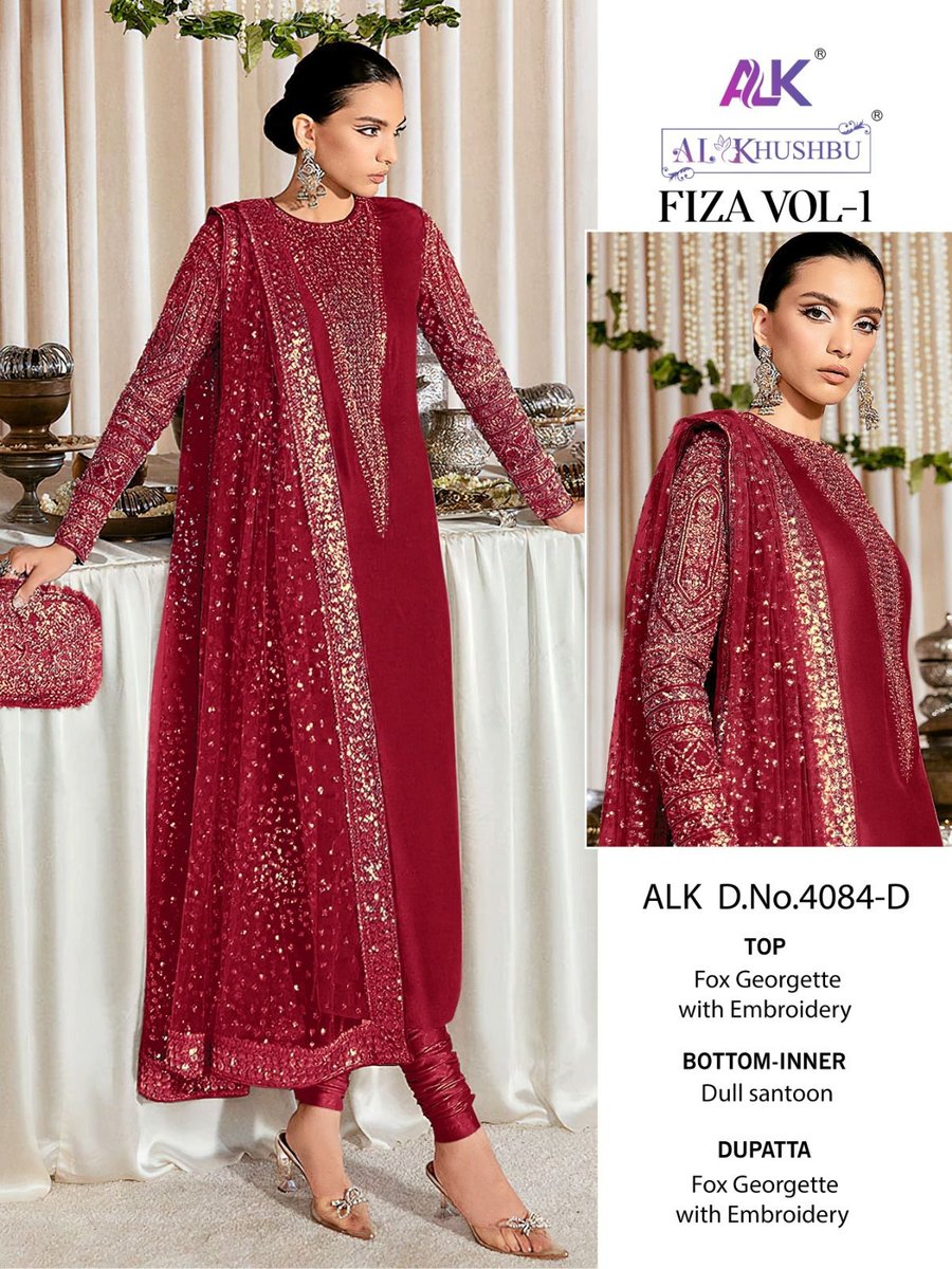 AL KHUSHBU FIZA VOL-1 4084-D TO 4084-G 1