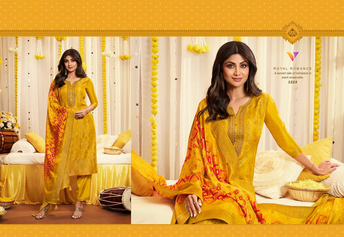 Viradi Fashion Vatsam Haldi Collection 1231-1234 Series 3